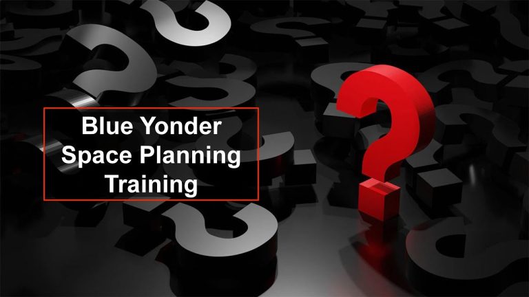 Comprehensive Blue Yonder Space Planning Training for Individuals and Corporate Teams